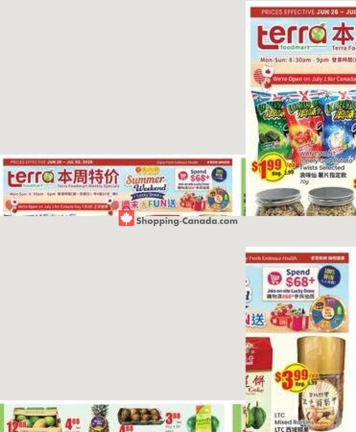 Terra Foodmart flyer from Friday June 26, 2026 to Thursday July 2, 2026 - page 1