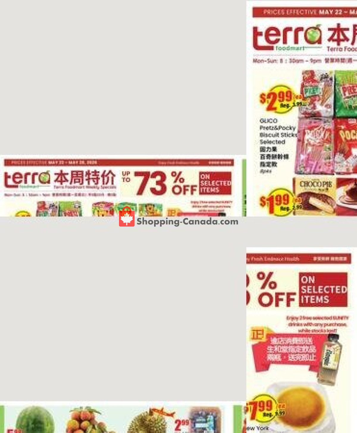 Terra Foodmart flyer from Friday May 22, 2026 to Thursday May 28, 2026 - page 1