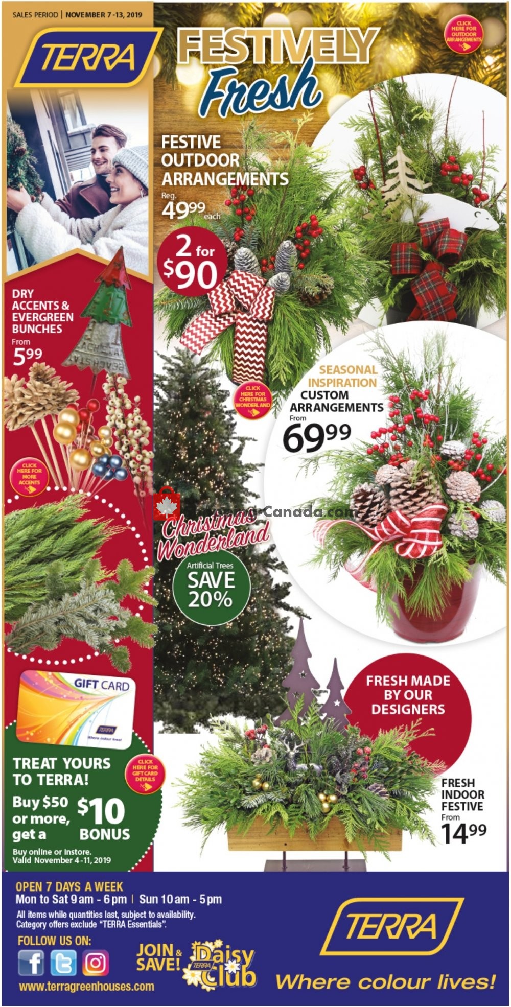 Terra Green Houses flyer from Thursday November 7, 2019 to Wednesday November 13, 2019 - page 1