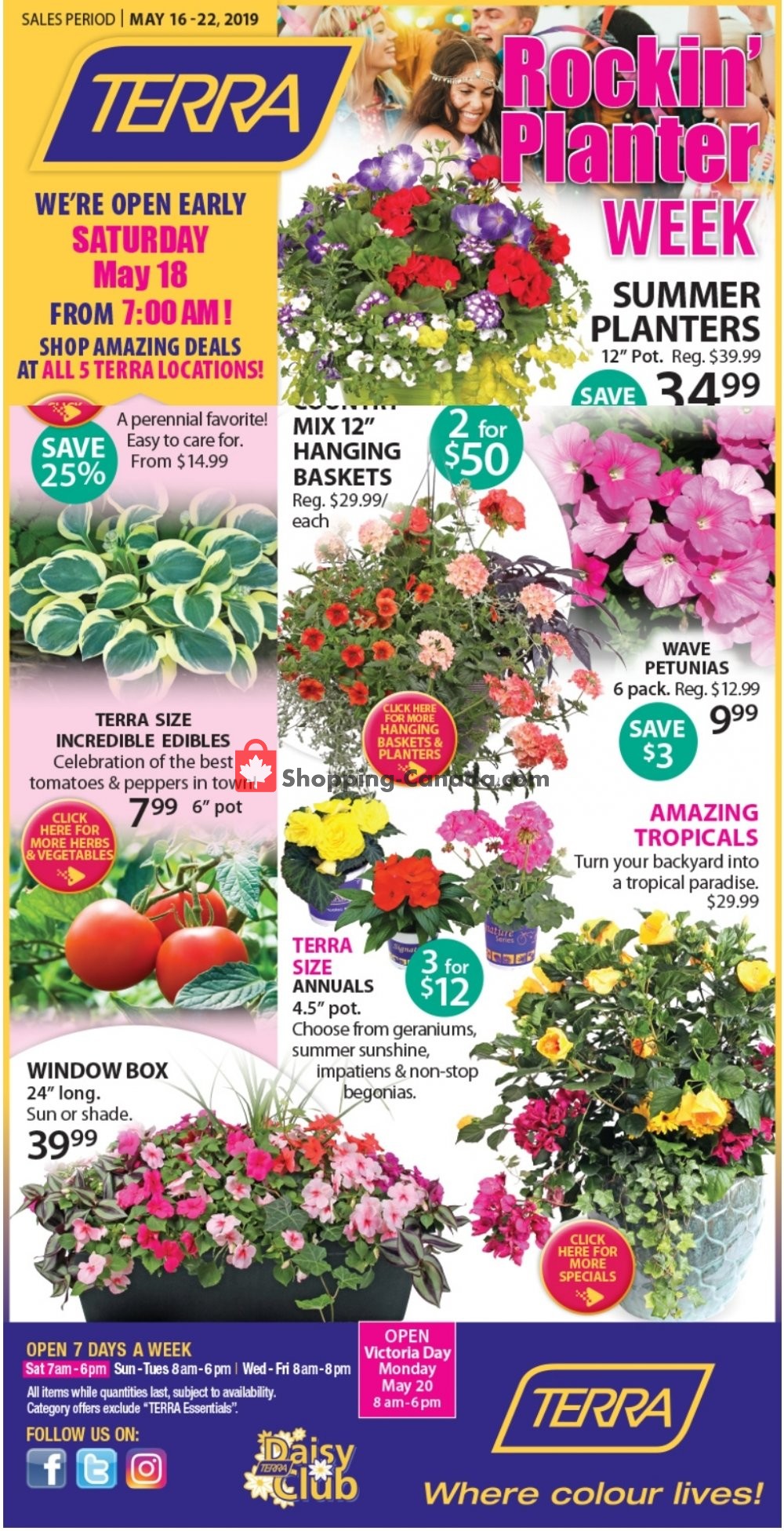 Terra Green Houses flyer from Thursday May 16, 2019 to Wednesday May 22, 2019 - page 1