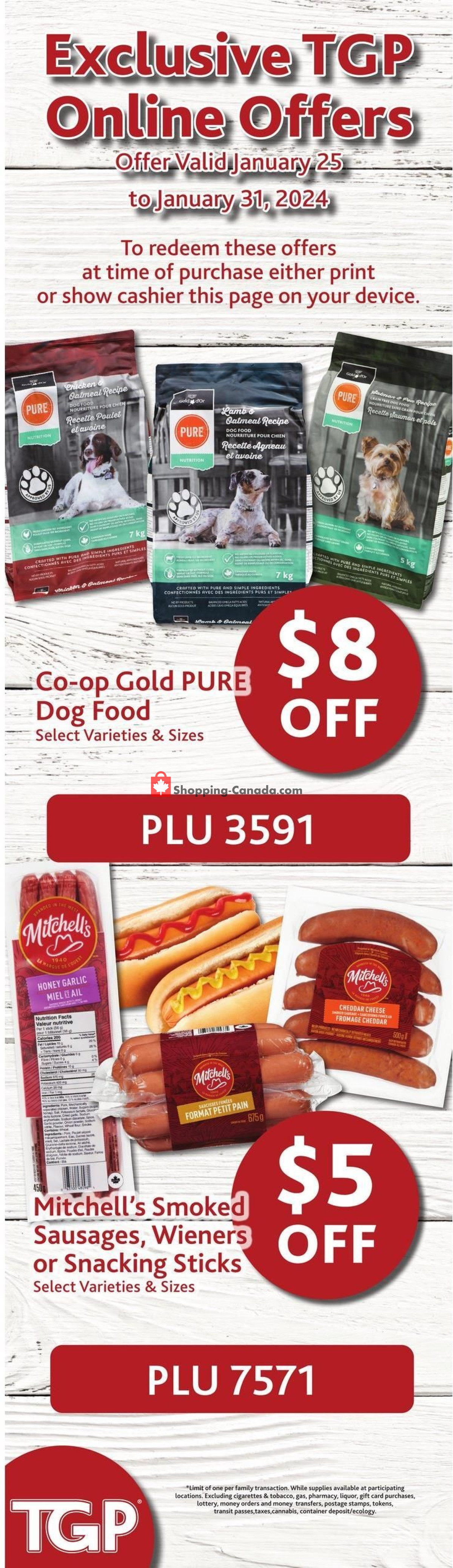 TGP flyer from Thursday January 25, 2024 to Wednesday January 31, 2024 - page 7