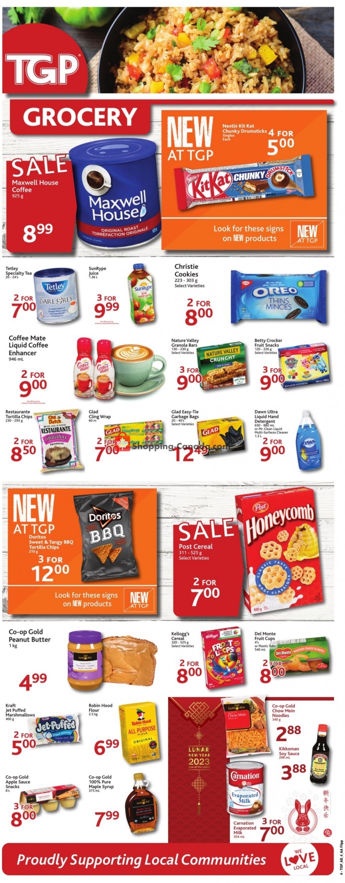 TGP flyer from Thursday January 19, 2023 to Wednesday January 25, 2023 - page 4