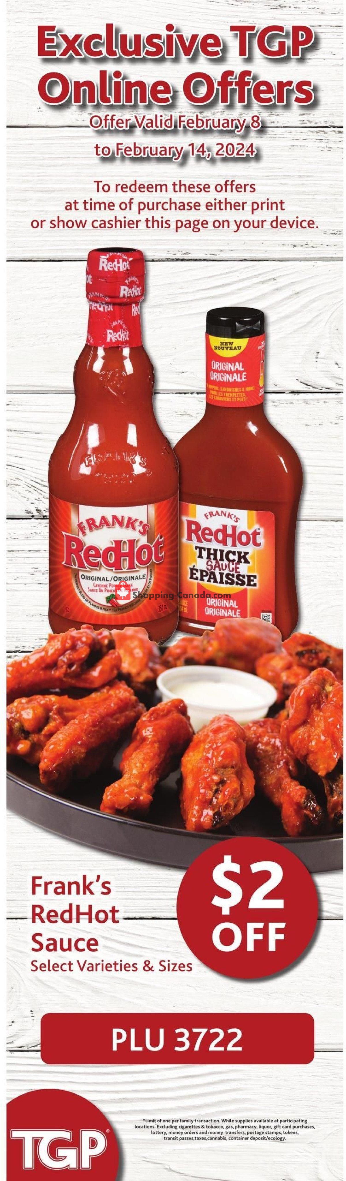 TGP flyer from Thursday February 8, 2024 to Wednesday February 14, 2024 - page 6