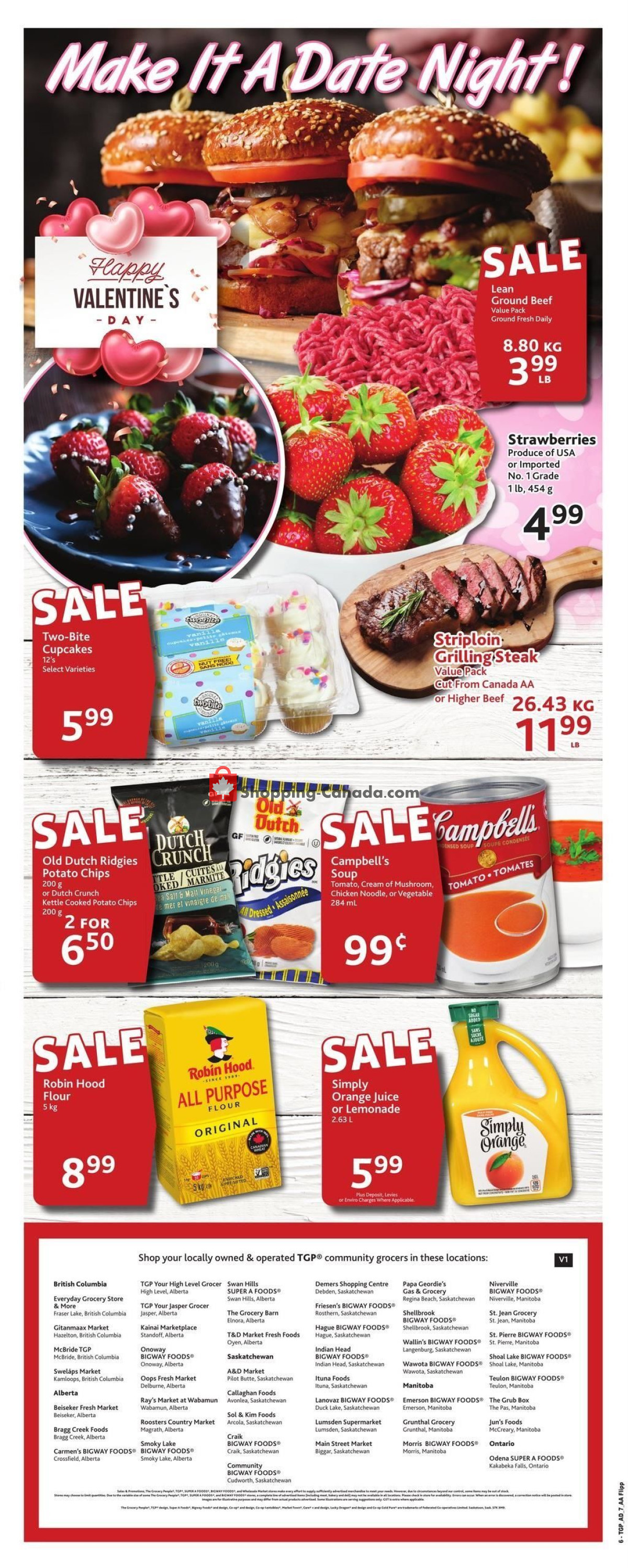 TGP flyer from Thursday February 8, 2024 to Wednesday February 14, 2024 - page 7