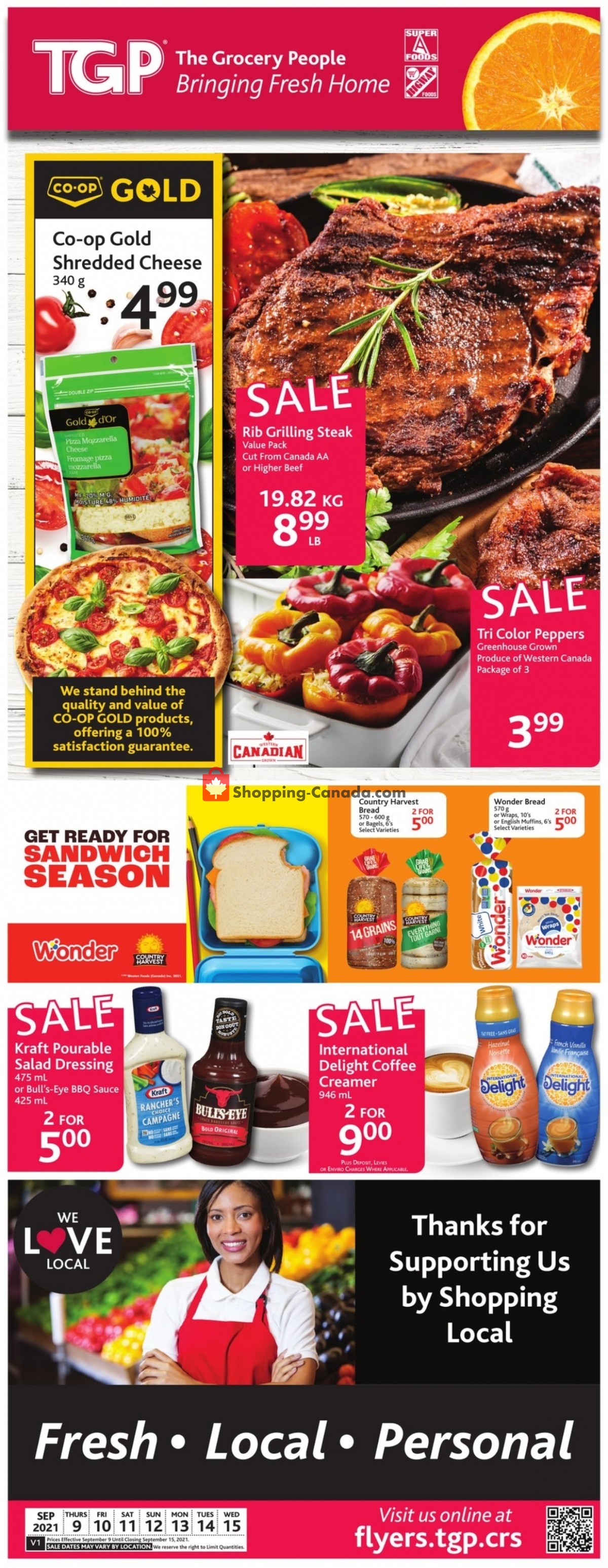 TGP flyer from Thursday September 9, 2021 to Wednesday September 15, 2021 - page 3