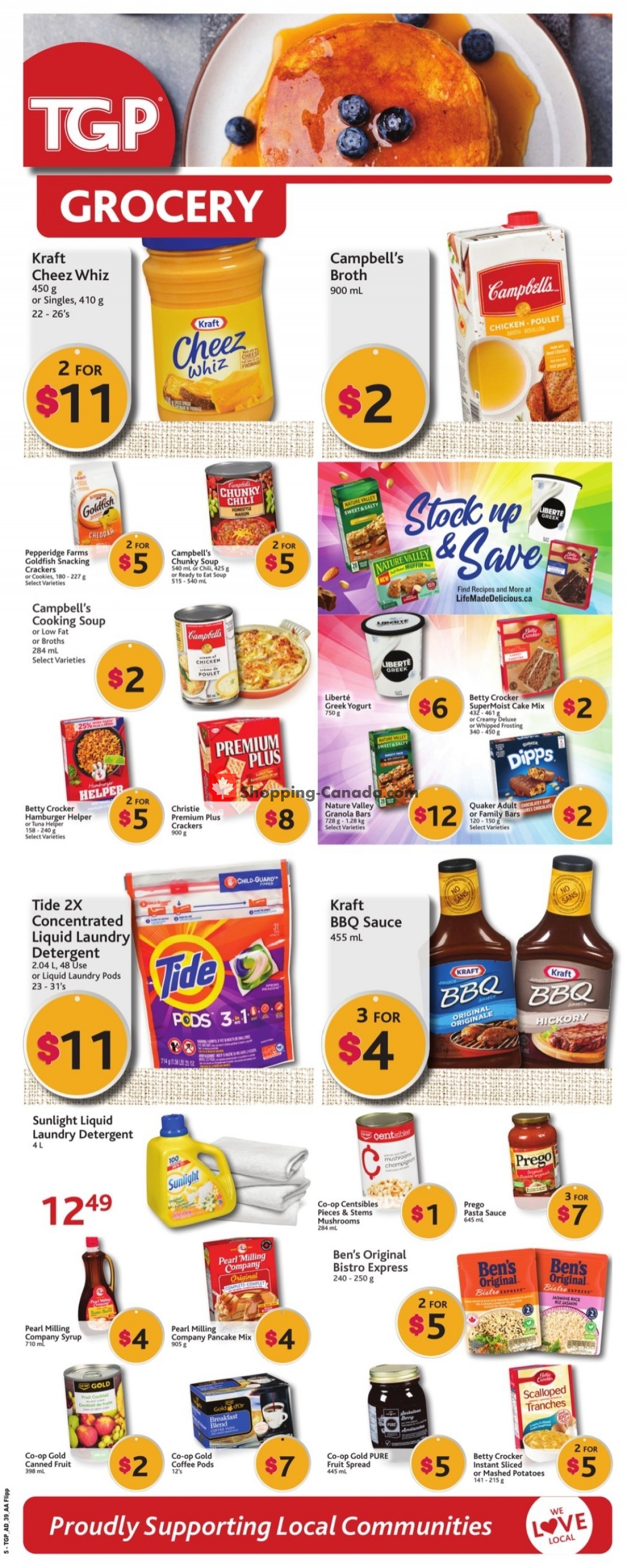 TGP Canada, flyer (Scratch, Snap & Win) September 22 September 28