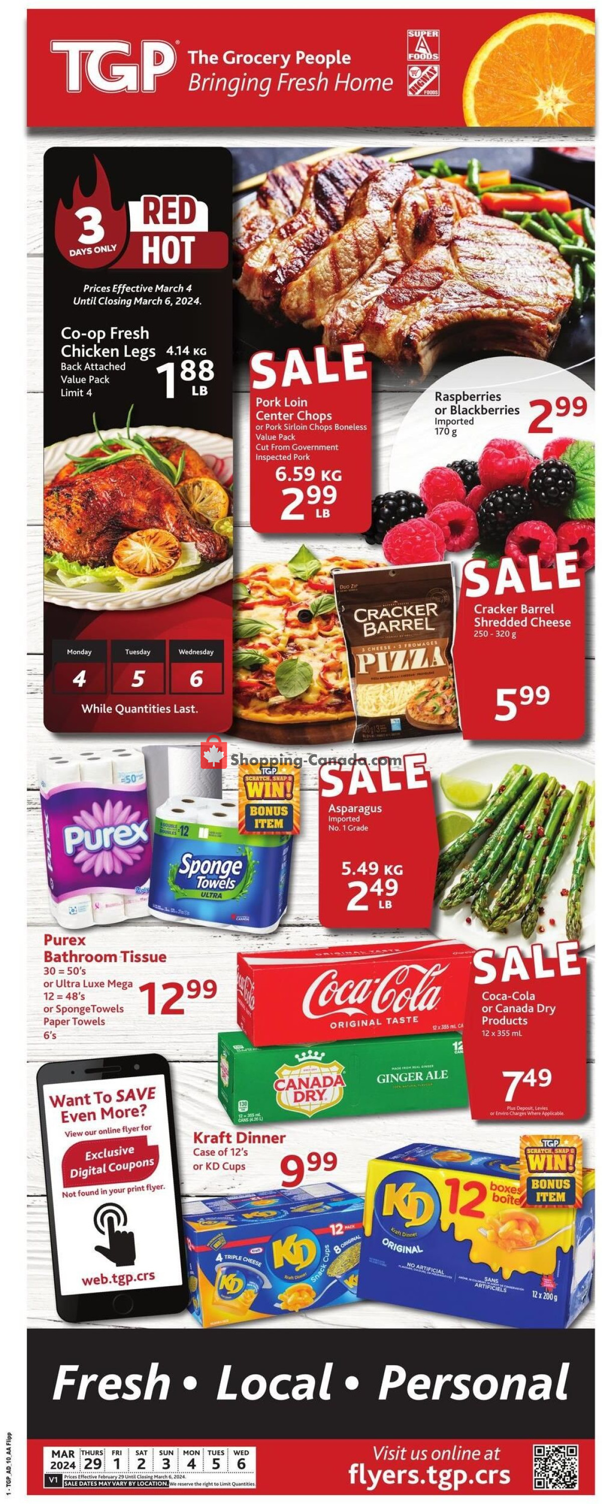 TGP flyer from Thursday February 29, 2024 to Wednesday March 6, 2024 - page 2