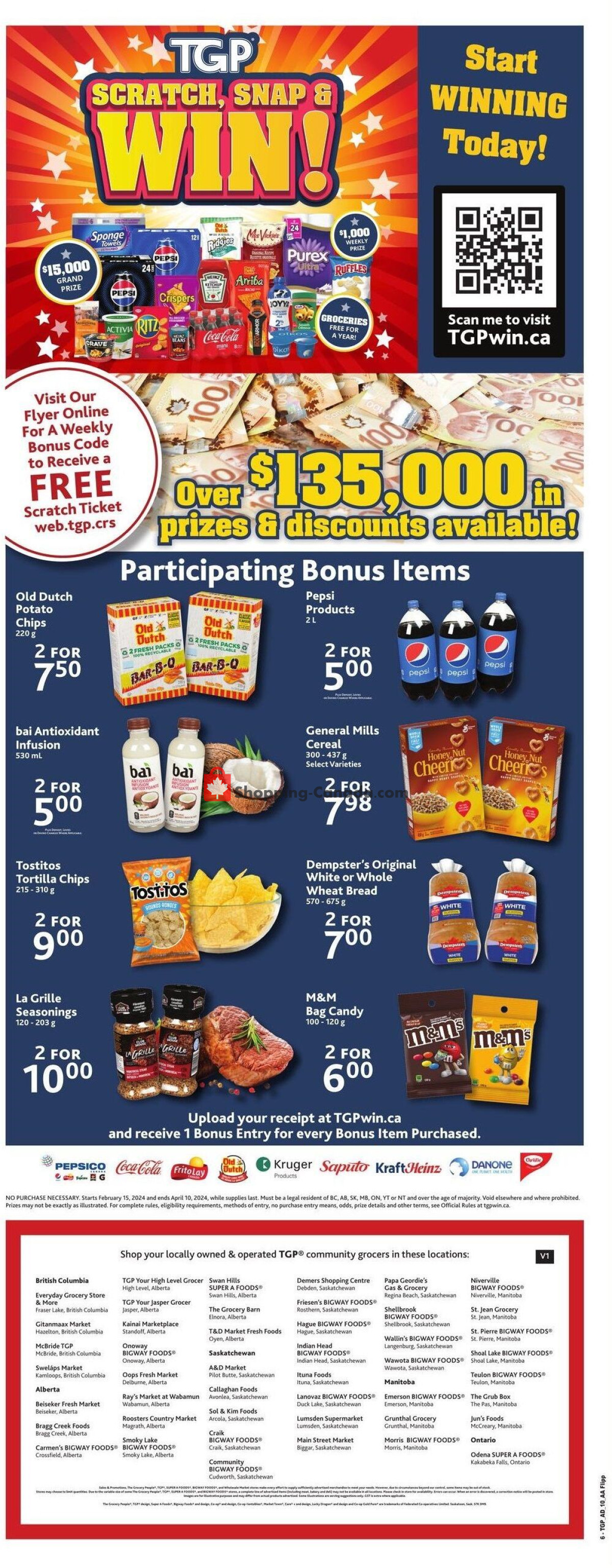 TGP flyer from Thursday February 29, 2024 to Wednesday March 6, 2024 - page 8