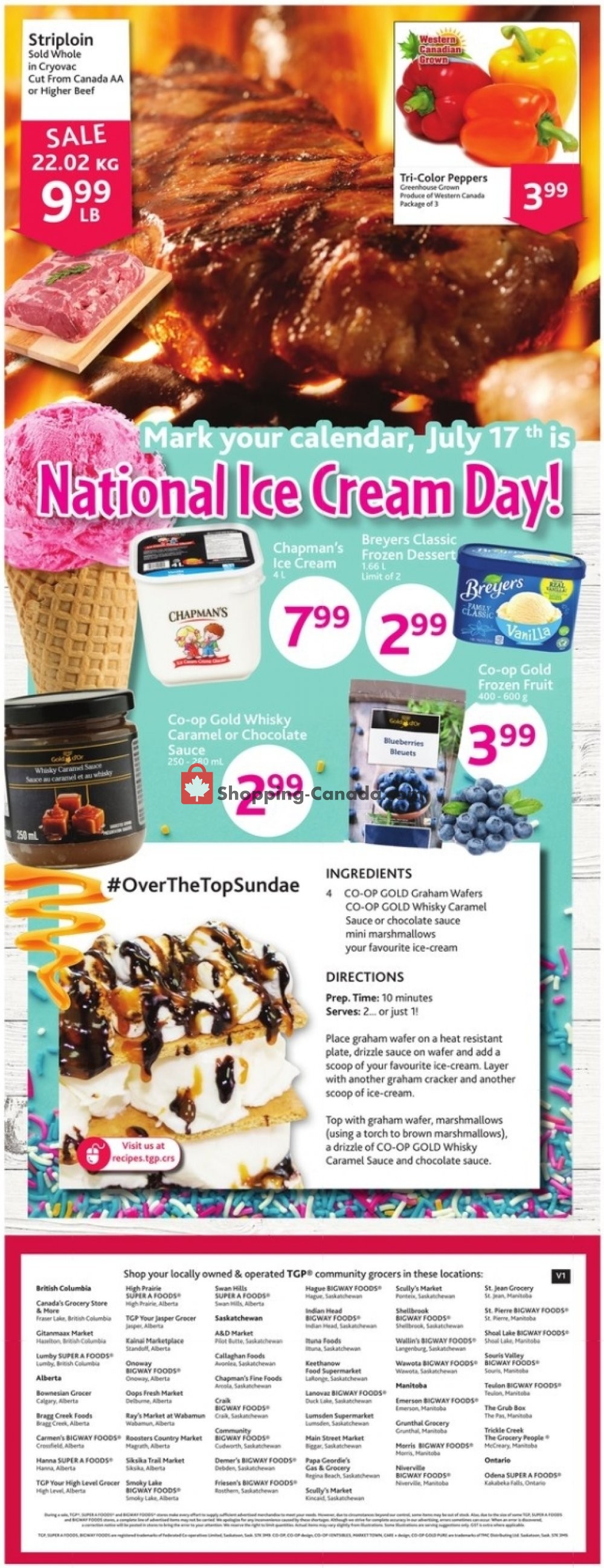 TGP flyer from Thursday July 11, 2019 to Wednesday July 17, 2019 - page 2