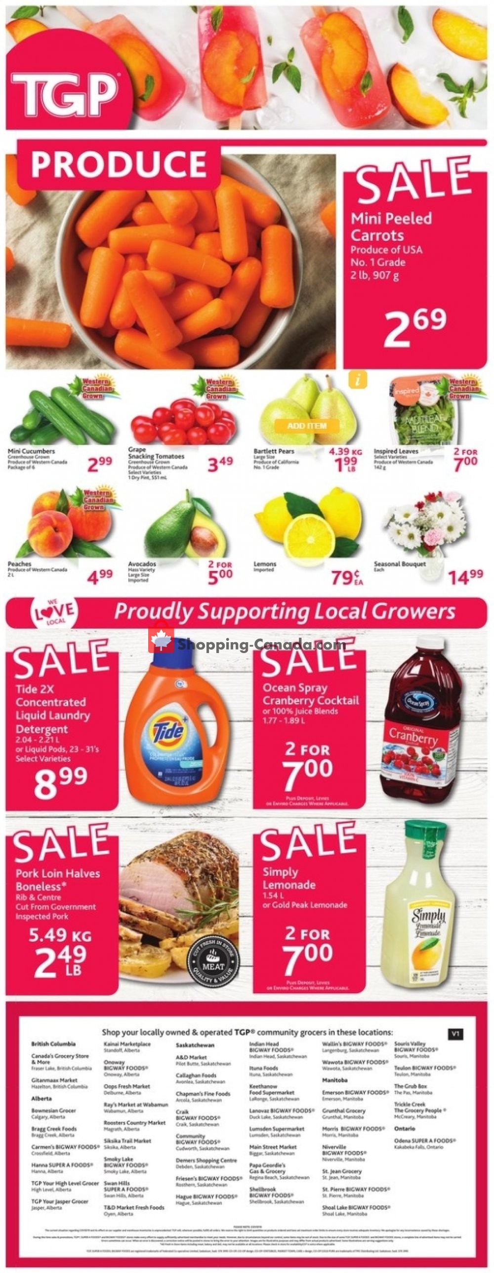 TGP flyer from Thursday July 30, 2020 to Wednesday August 5, 2020 - page 4