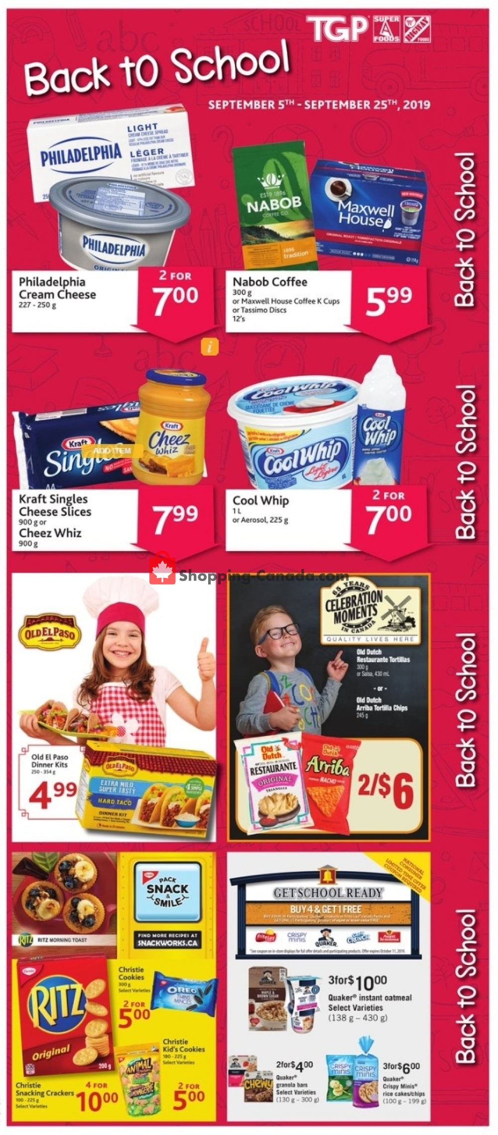 TGP flyer from Thursday September 5, 2019 to Wednesday September 11, 2019 - page 3