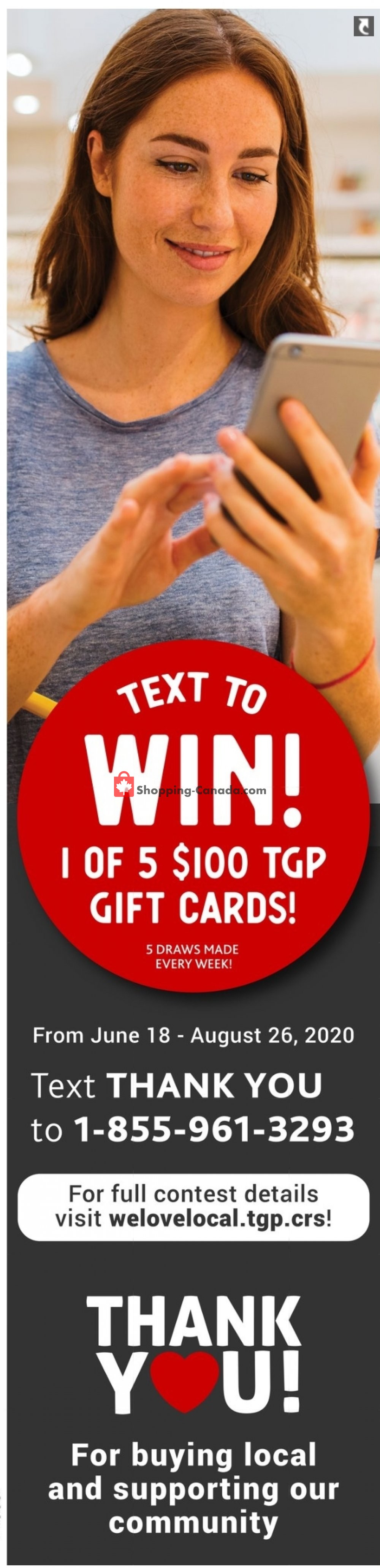 TGP flyer from Thursday August 6, 2020 to Wednesday August 12, 2020 - page 5