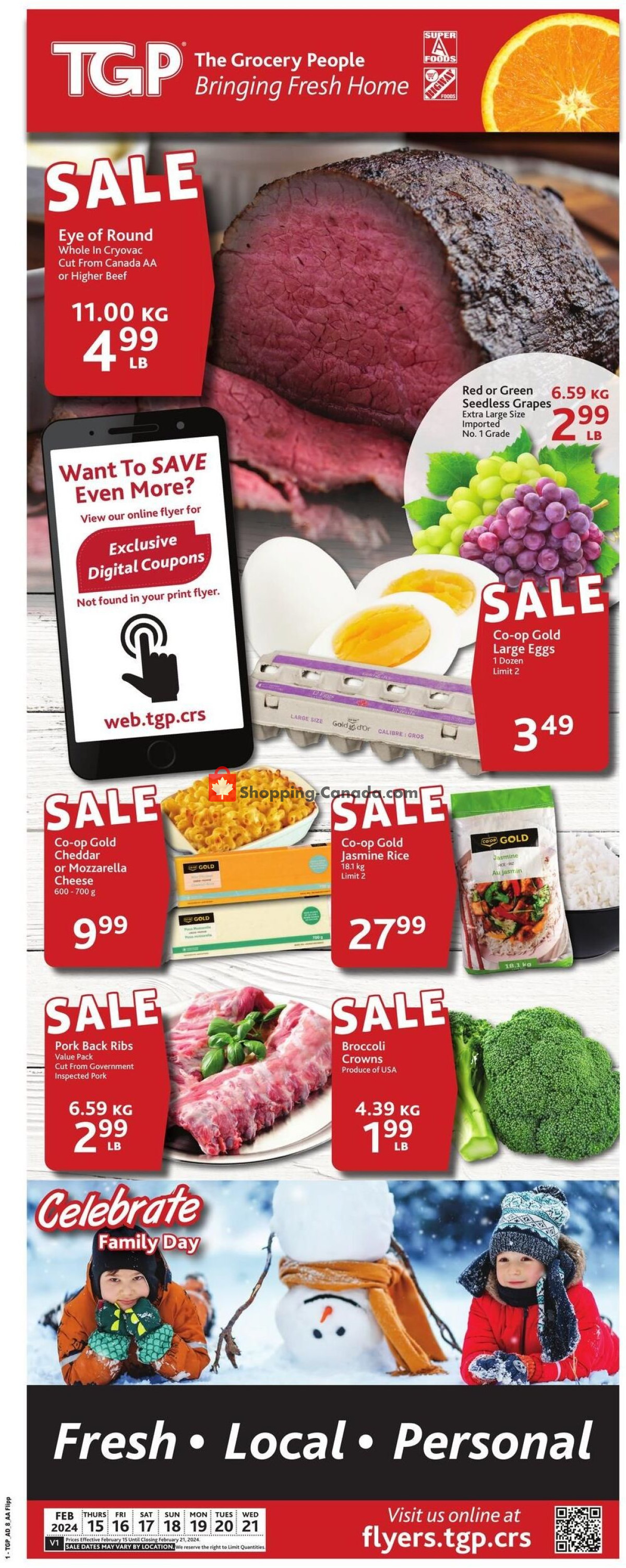 TGP flyer from Thursday February 15, 2024 to Wednesday February 21, 2024 - page 2