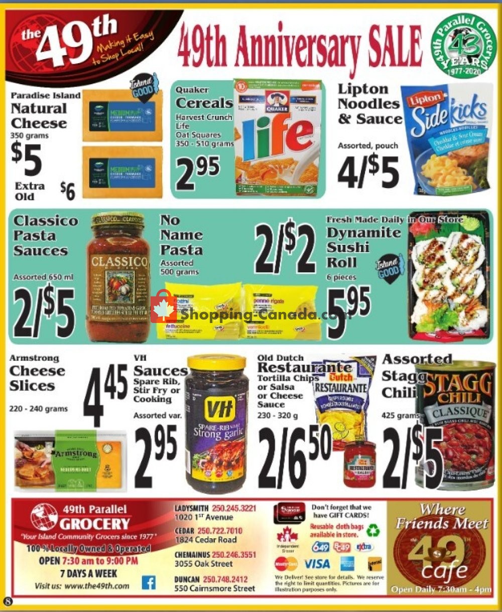The 49th Parallel Grocery flyer from Thursday August 6, 2020 to Wednesday August 12, 2020 - page 8