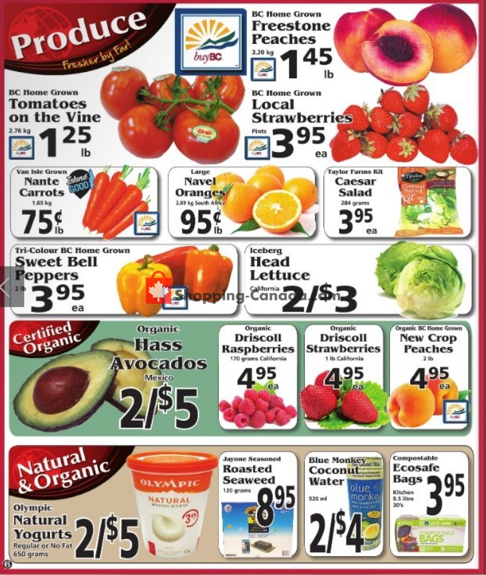 The 49th Parallel Grocery flyer from Thursday August 8, 2019 to Wednesday August 14, 2019 - page 6