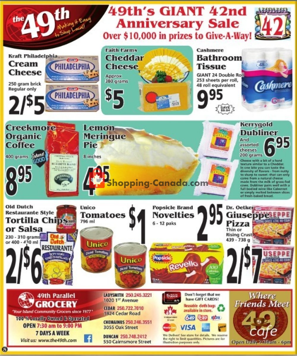The 49th Parallel Grocery flyer from Thursday August 8, 2019 to Wednesday August 14, 2019 - page 8