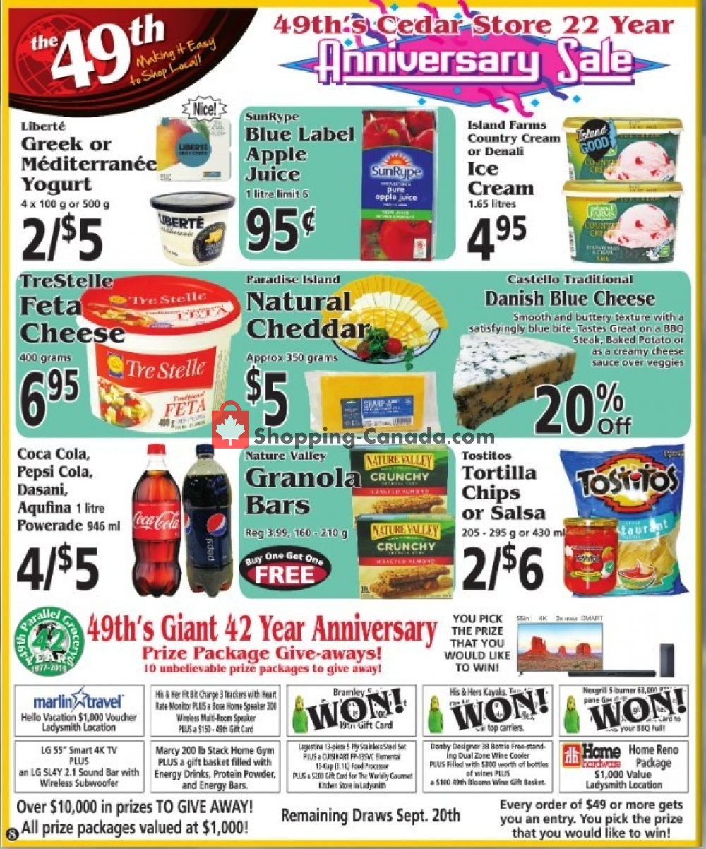 The 49th Parallel Grocery flyer from Thursday September 12, 2019 to Wednesday September 18, 2019 - page 8