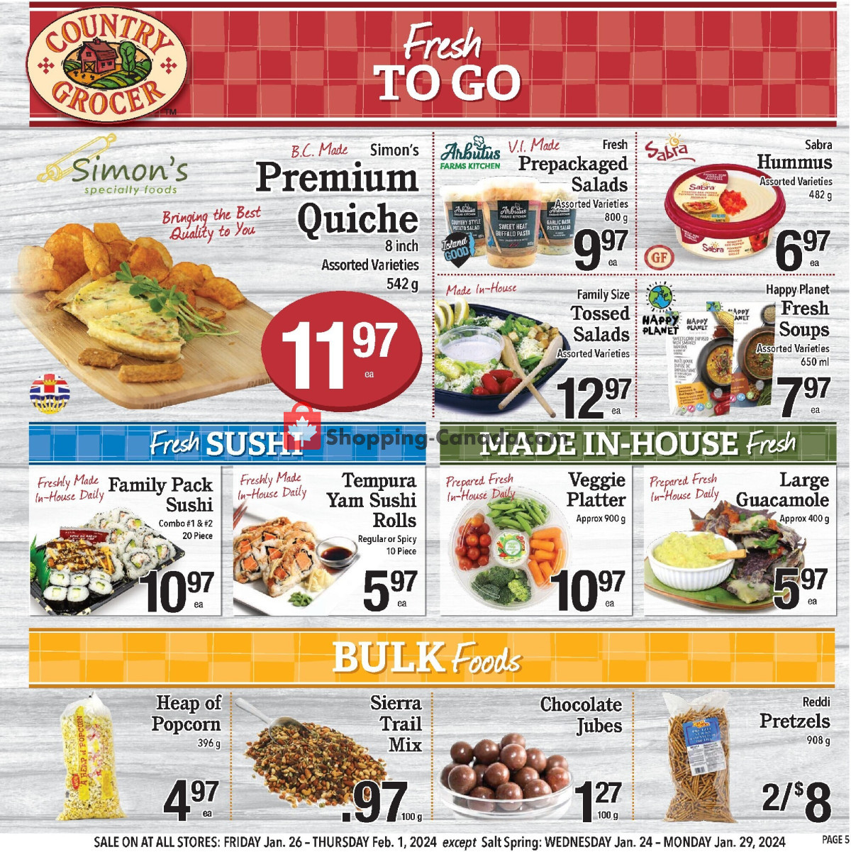The 49th Parallel Grocery flyer from Friday January 26, 2024 to Thursday February 1, 2024 - page 5