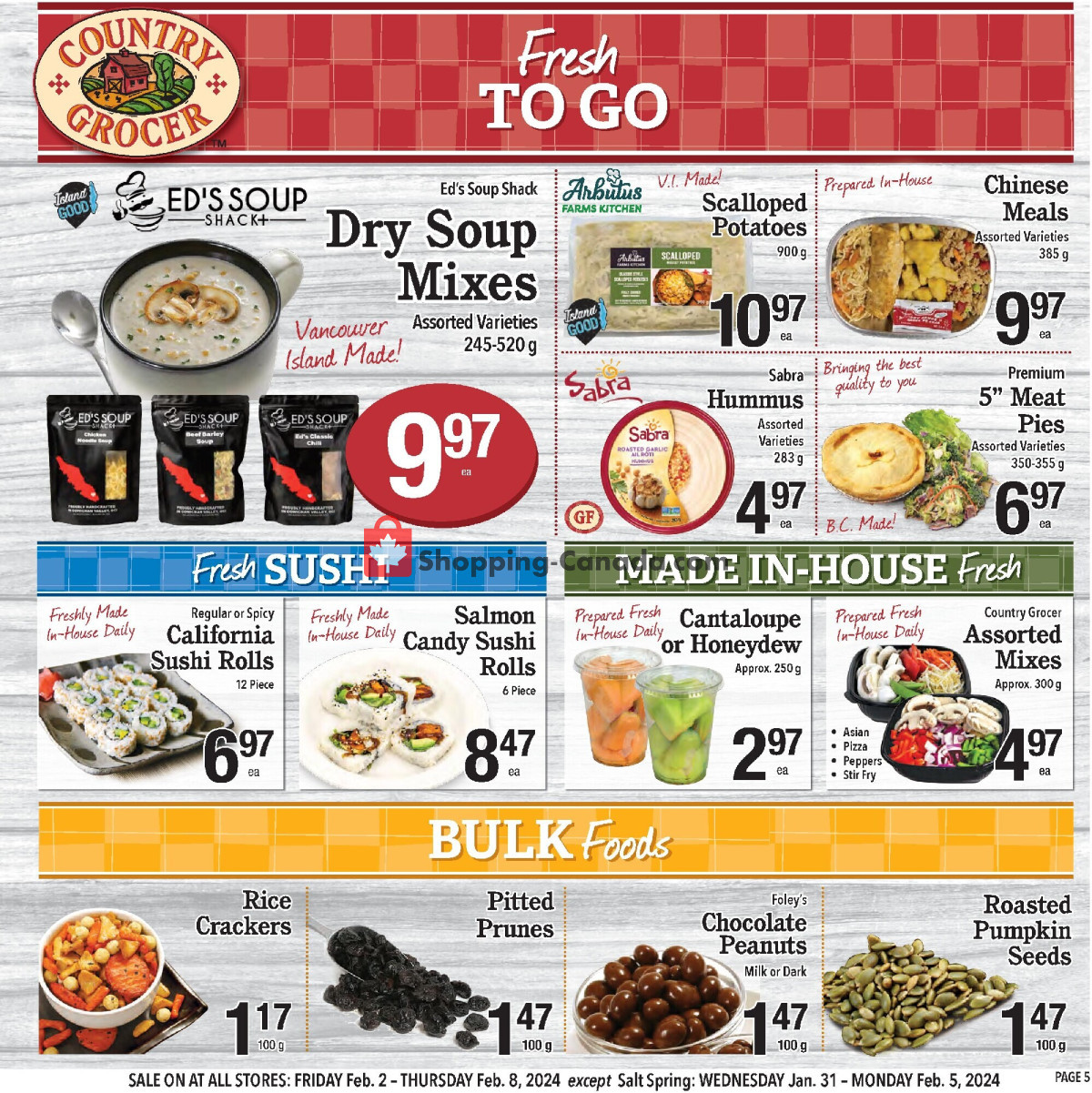 The 49th Parallel Grocery flyer from Friday February 2, 2024 to Thursday February 8, 2024 - page 5