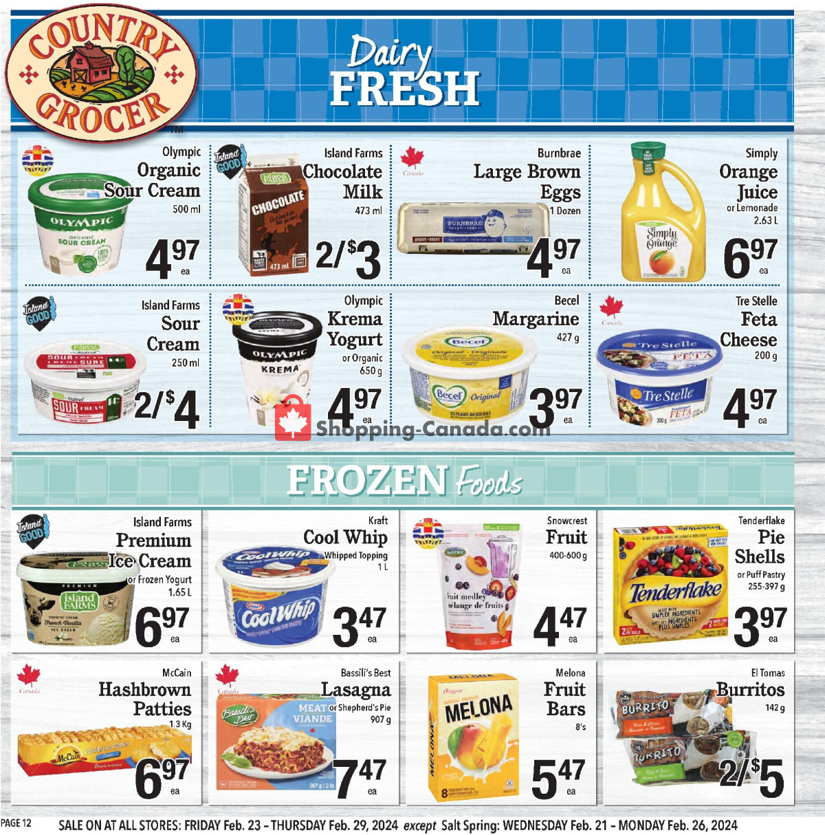 The 49th Parallel Grocery flyer from Friday February 23, 2024 to Thursday February 29, 2024 - page 12
