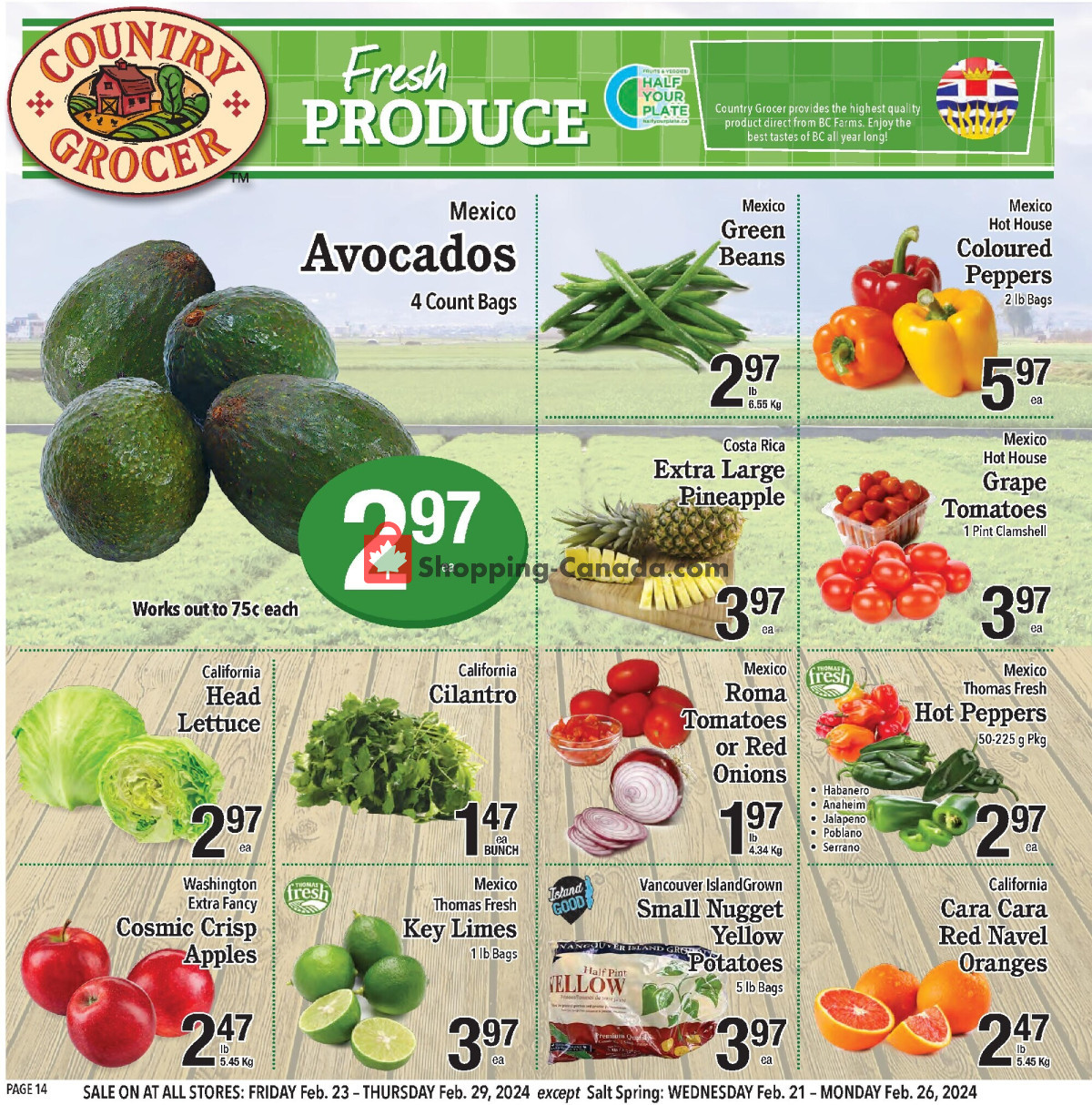 The 49th Parallel Grocery flyer from Friday February 23, 2024 to Thursday February 29, 2024 - page 14
