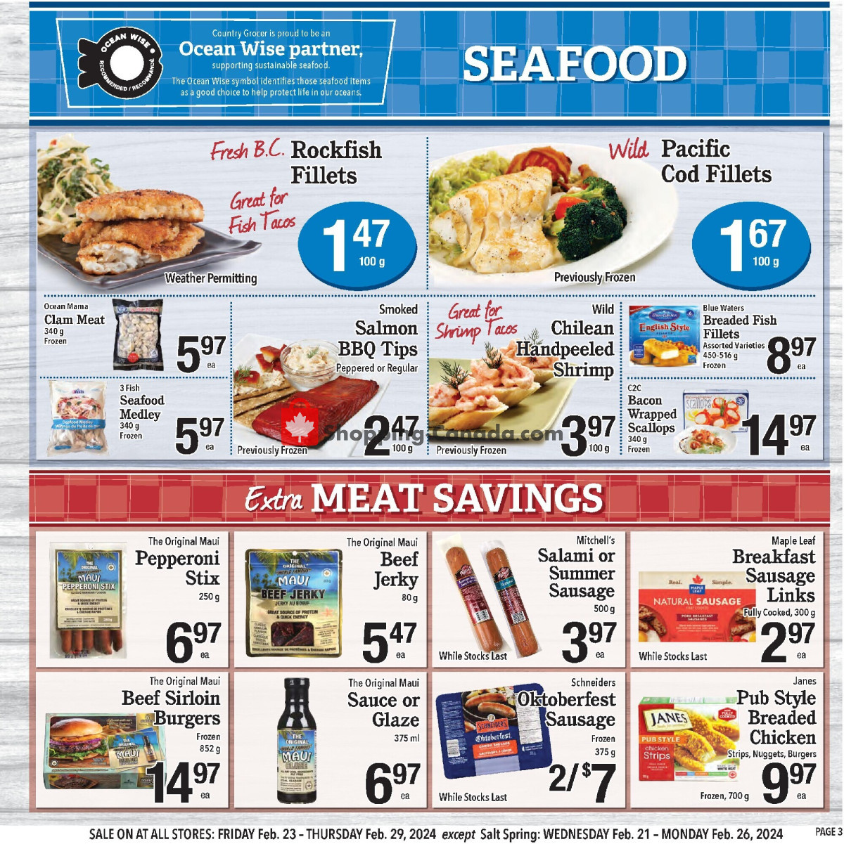 The 49th Parallel Grocery flyer from Friday February 23, 2024 to Thursday February 29, 2024 - page 3