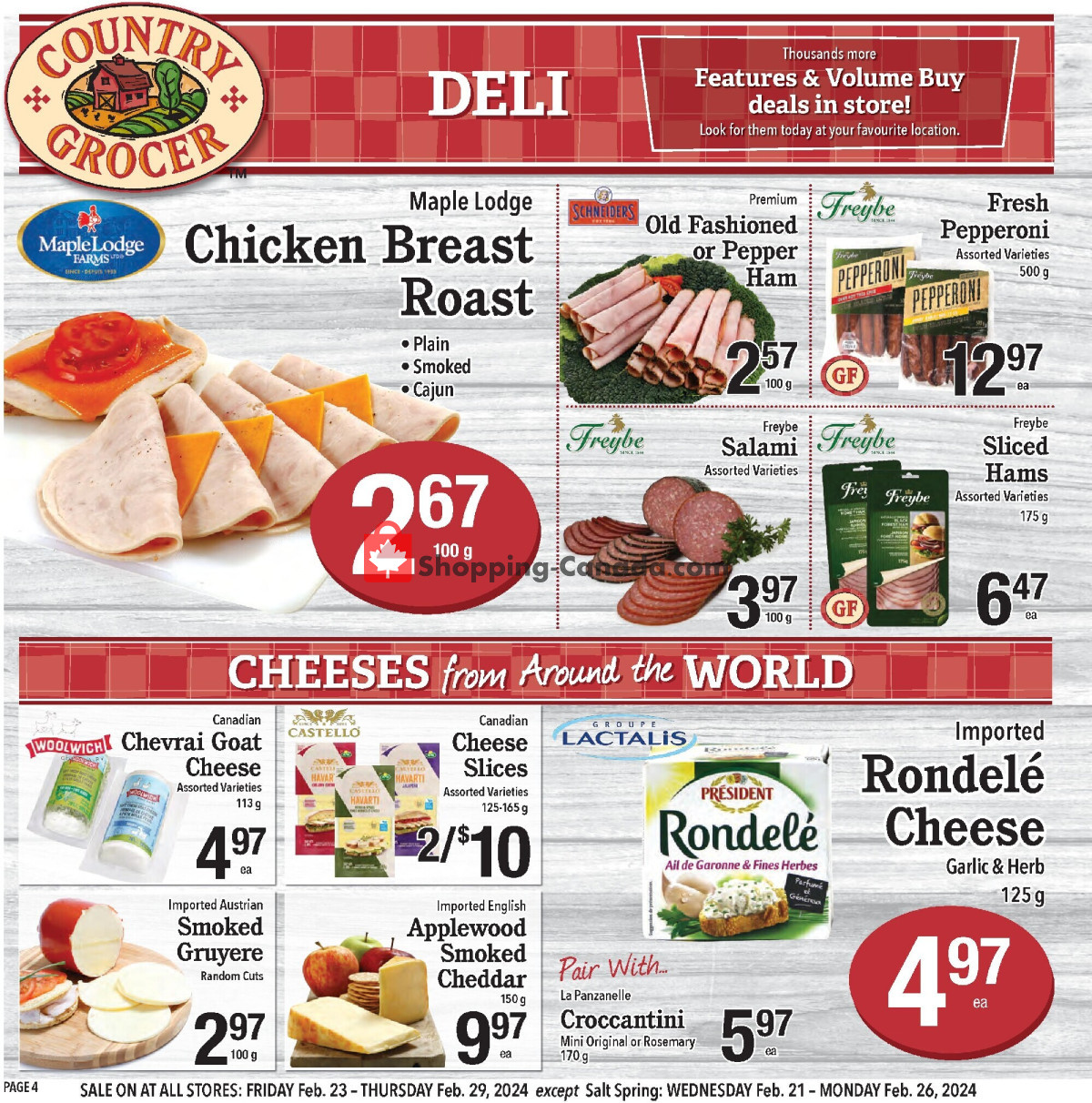 The 49th Parallel Grocery flyer from Friday February 23, 2024 to Thursday February 29, 2024 - page 4