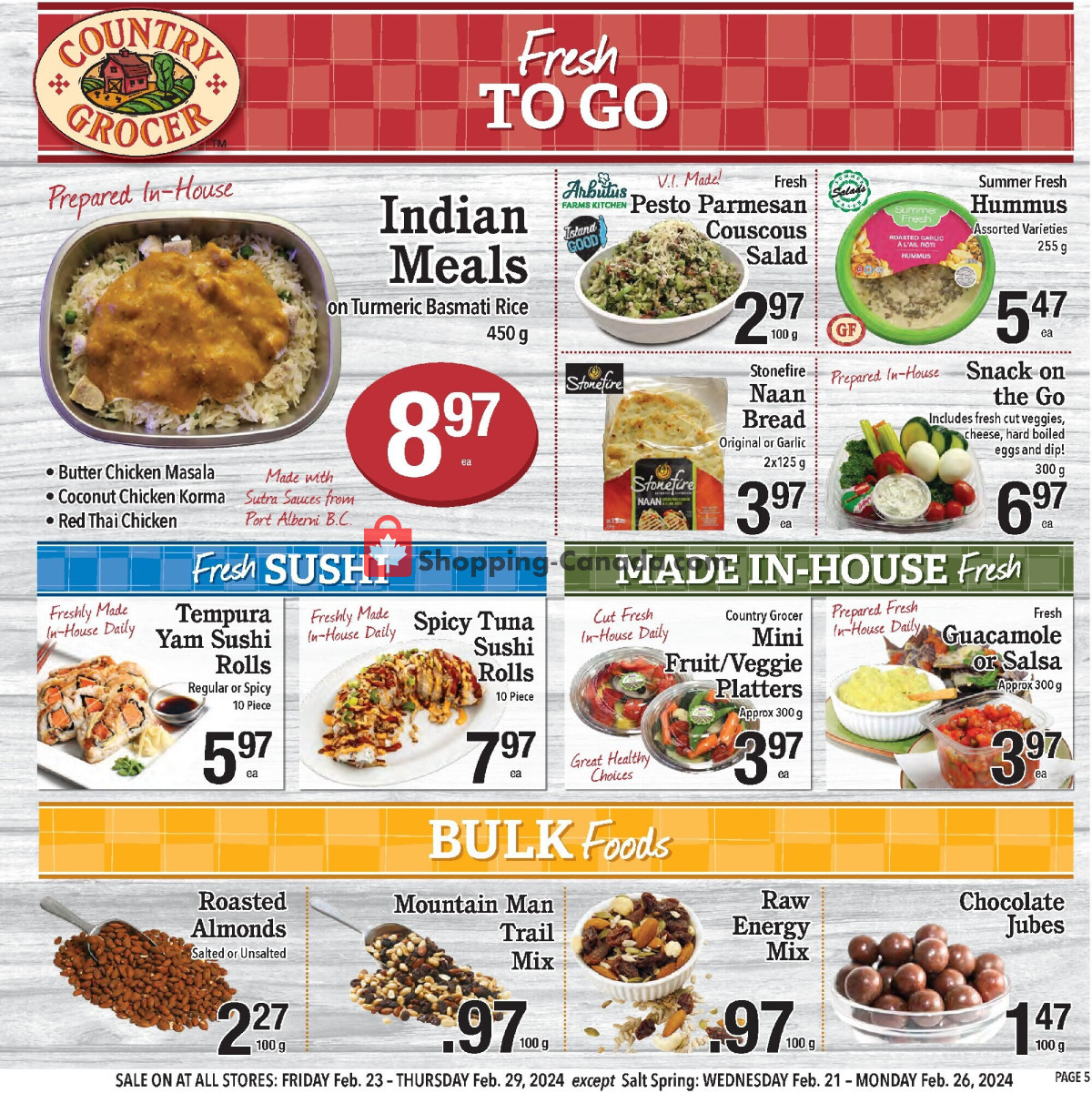 The 49th Parallel Grocery flyer from Friday February 23, 2024 to Thursday February 29, 2024 - page 5