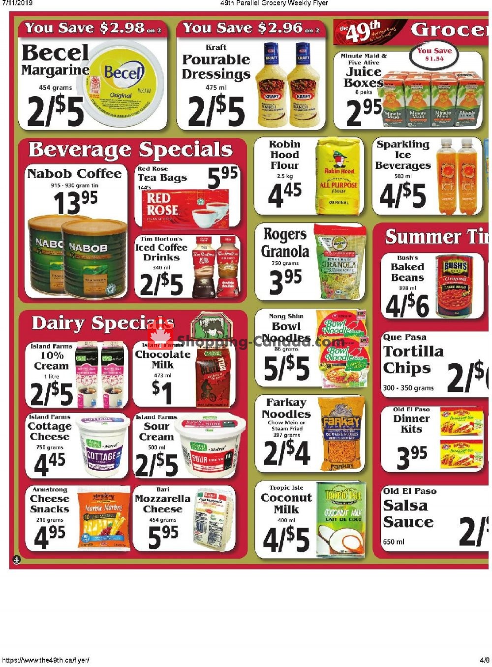 The 49th Parallel Grocery flyer from Thursday July 11, 2019 to Wednesday July 17, 2019 - page 4
