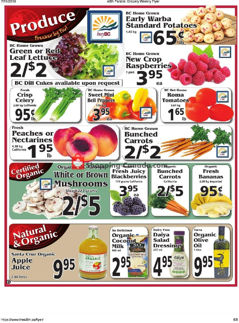 The 49th Parallel Grocery flyer from Thursday July 11, 2019 to Wednesday July 17, 2019 - page 6