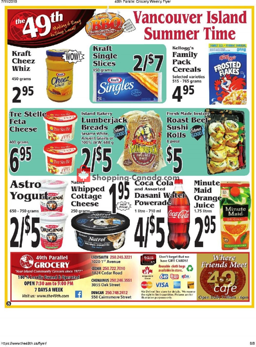 The 49th Parallel Grocery flyer from Thursday July 11, 2019 to Wednesday July 17, 2019 - page 8