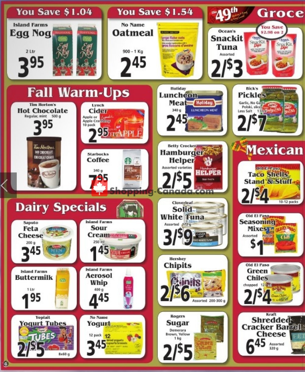 The 49th Parallel Grocery flyer from Thursday November 7, 2019 to Wednesday November 13, 2019 - page 4