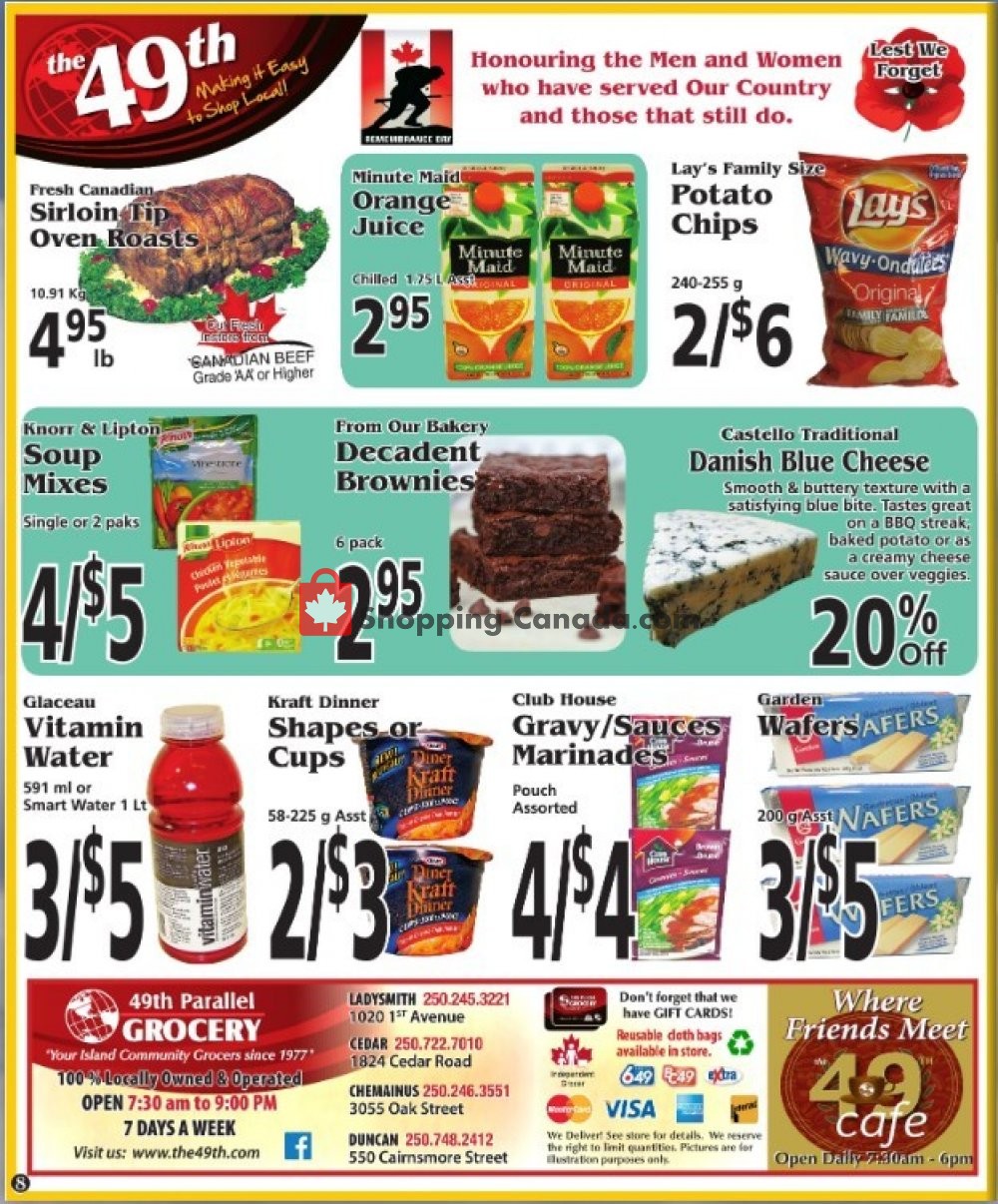 The 49th Parallel Grocery flyer from Thursday November 7, 2019 to Wednesday November 13, 2019 - page 8