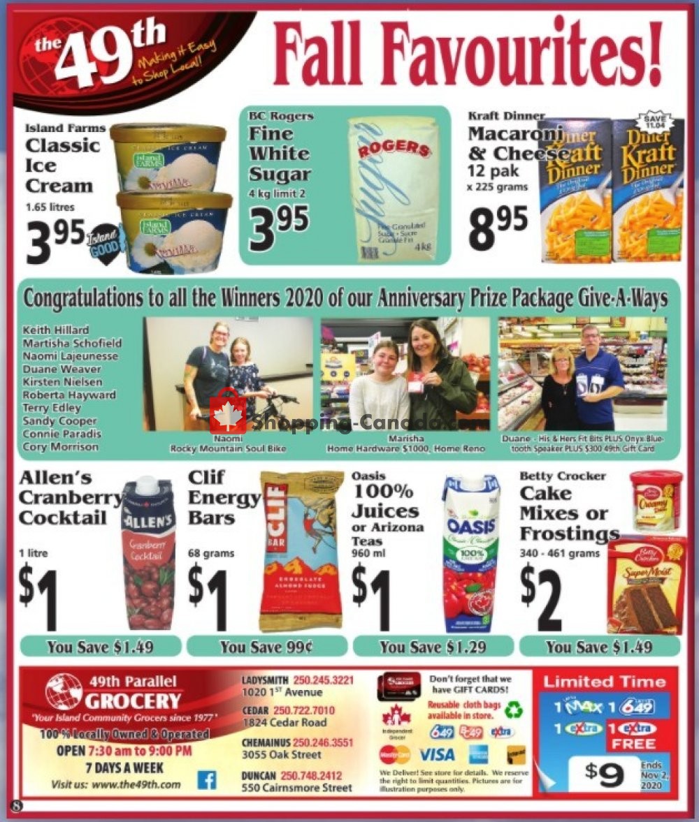 The 49th Parallel Grocery flyer from Thursday October 15, 2020 to Wednesday October 21, 2020 - page 8