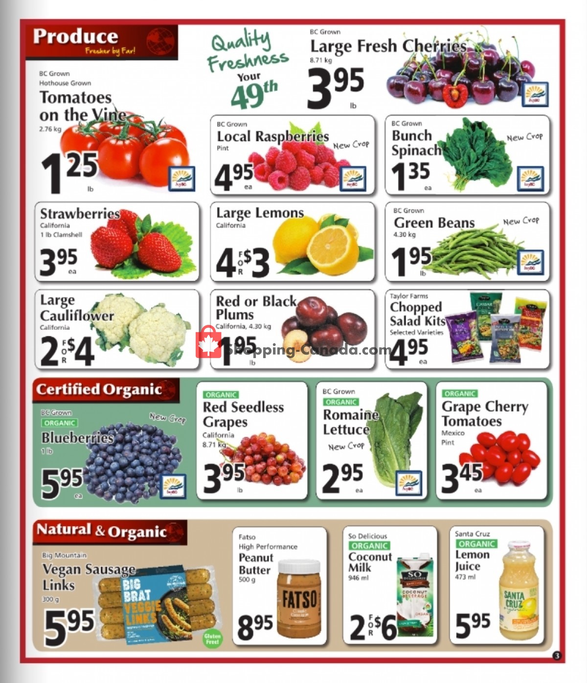 The 49th Parallel Grocery flyer from Thursday July 15, 2021 to Wednesday July 21, 2021 - page 3
