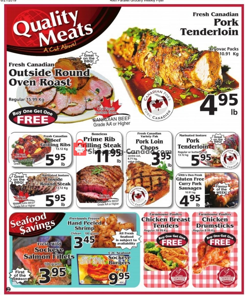 The 49th Parallel Grocery flyer from Thursday June 20, 2019 to Wednesday June 26, 2019 - page 2