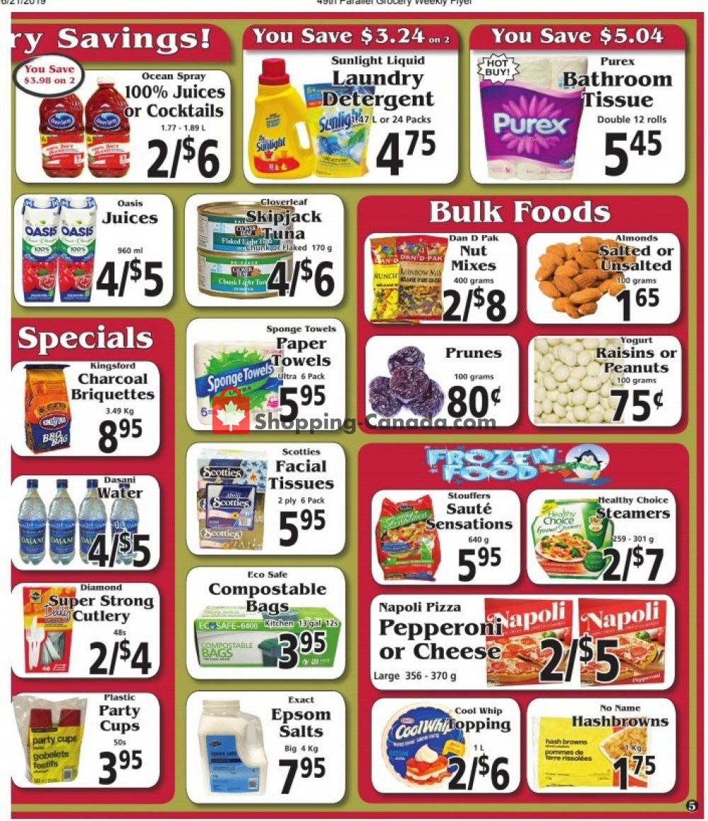 The 49th Parallel Grocery flyer from Thursday June 20, 2019 to Wednesday June 26, 2019 - page 5