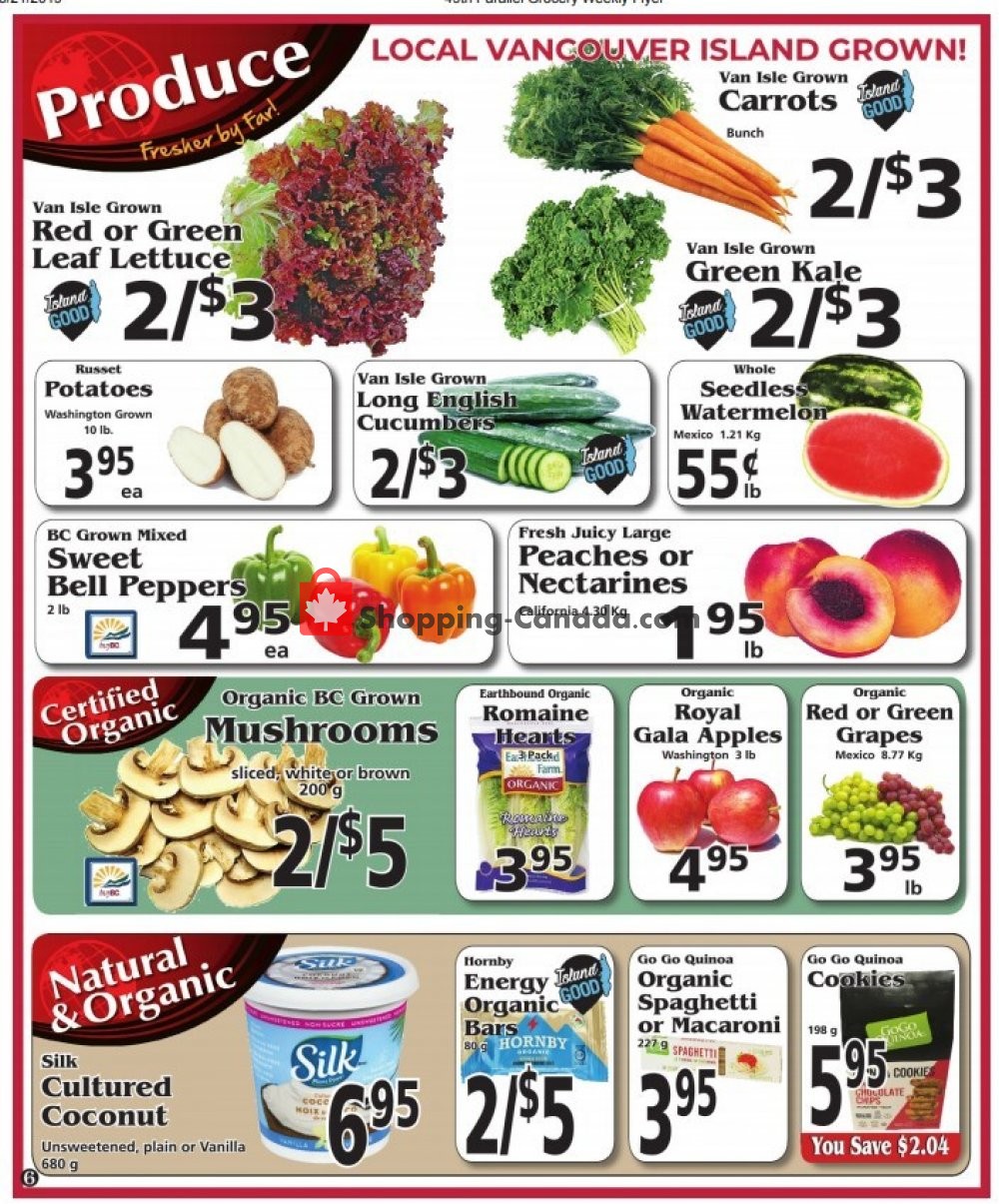 The 49th Parallel Grocery flyer from Thursday June 20, 2019 to Wednesday June 26, 2019 - page 6