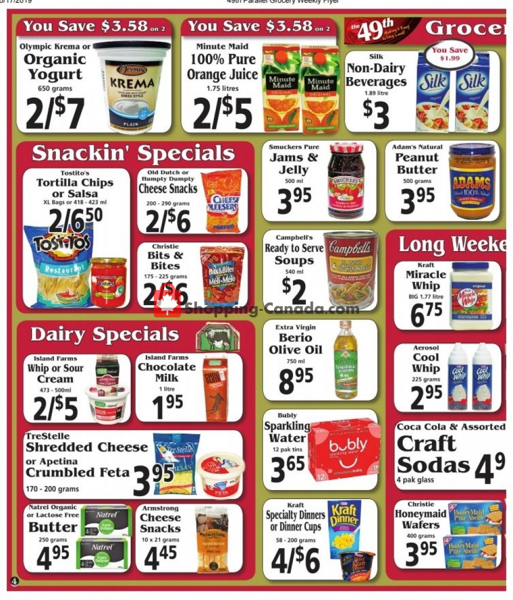 The 49th Parallel Grocery flyer from Thursday May 16, 2019 to Wednesday May 22, 2019 - page 4