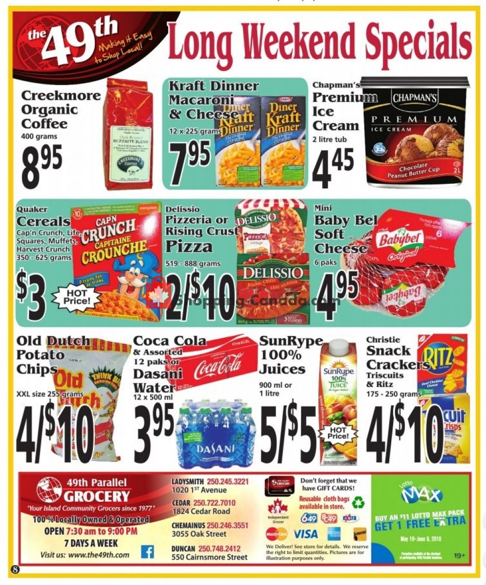 The 49th Parallel Grocery flyer from Thursday May 16, 2019 to Wednesday May 22, 2019 - page 8