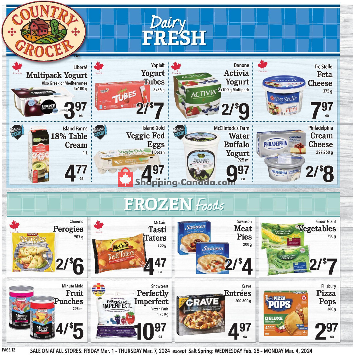 The 49th Parallel Grocery flyer from Friday March 1, 2024 to Thursday March 7, 2024 - page 12