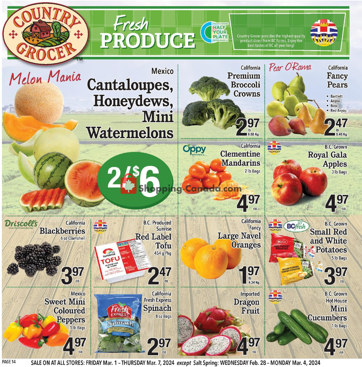 The 49th Parallel Grocery flyer from Friday March 1, 2024 to Thursday March 7, 2024 - page 14