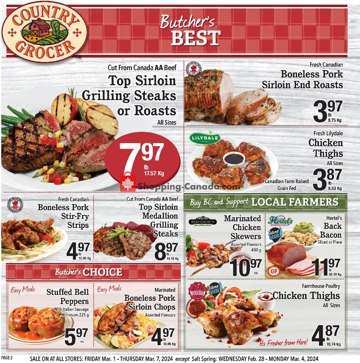 The 49th Parallel Grocery flyer from Friday March 1, 2024 to Thursday March 7, 2024 - page 2