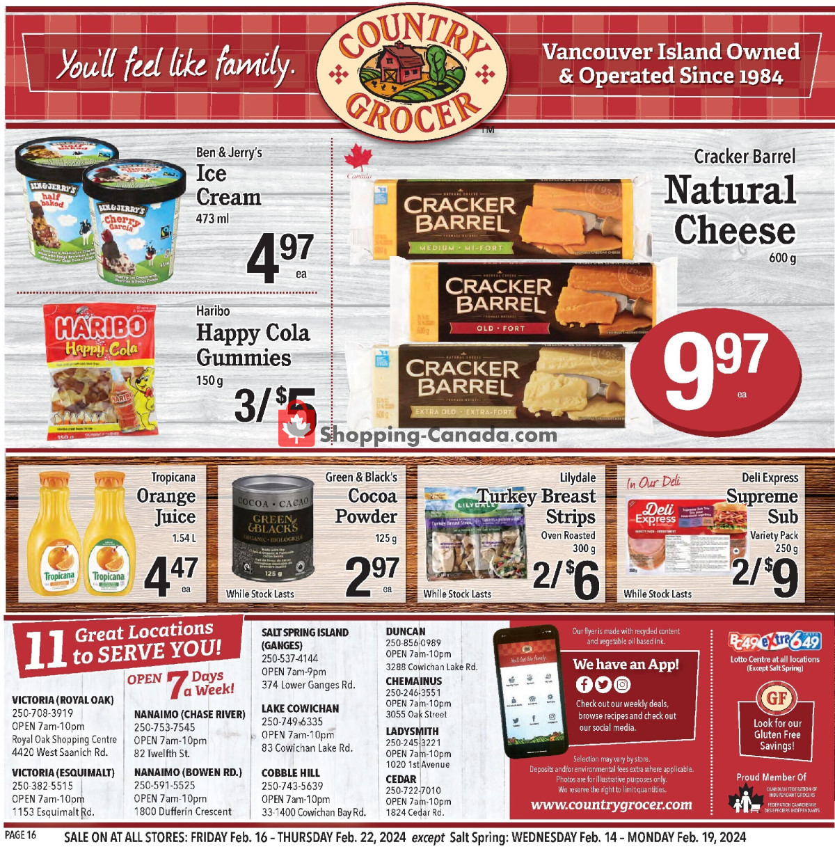 The 49th Parallel Grocery flyer from Friday February 16, 2024 to Thursday February 22, 2024 - page 16