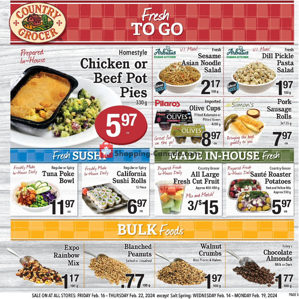 The 49th Parallel Grocery flyer from Friday February 16, 2024 to Thursday February 22, 2024 - page 5