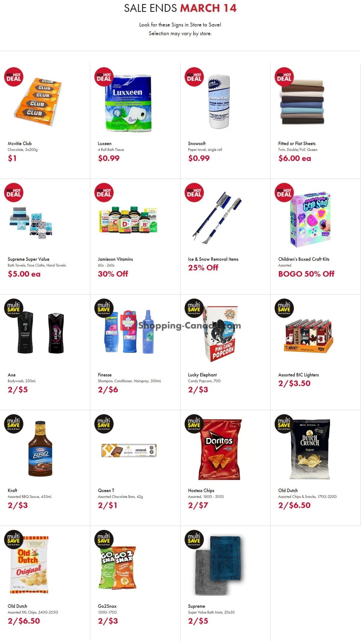 The Bargain! Shop Canada, flyer (Amazing Deals) February 23 March