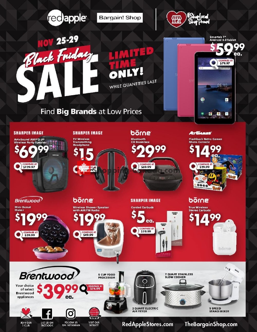 The Bargain! Shop Canada, flyer (Black Friday Sale) November 25