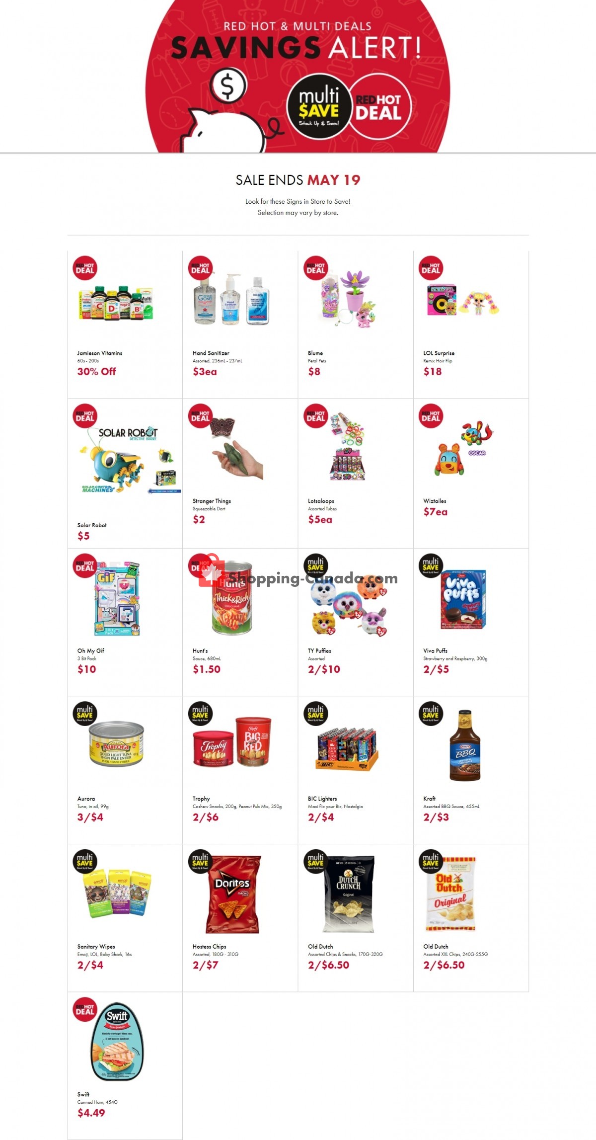 The Bargain! Shop flyer from Friday April 30, 2021 to Wednesday May 19, 2021 - page 1