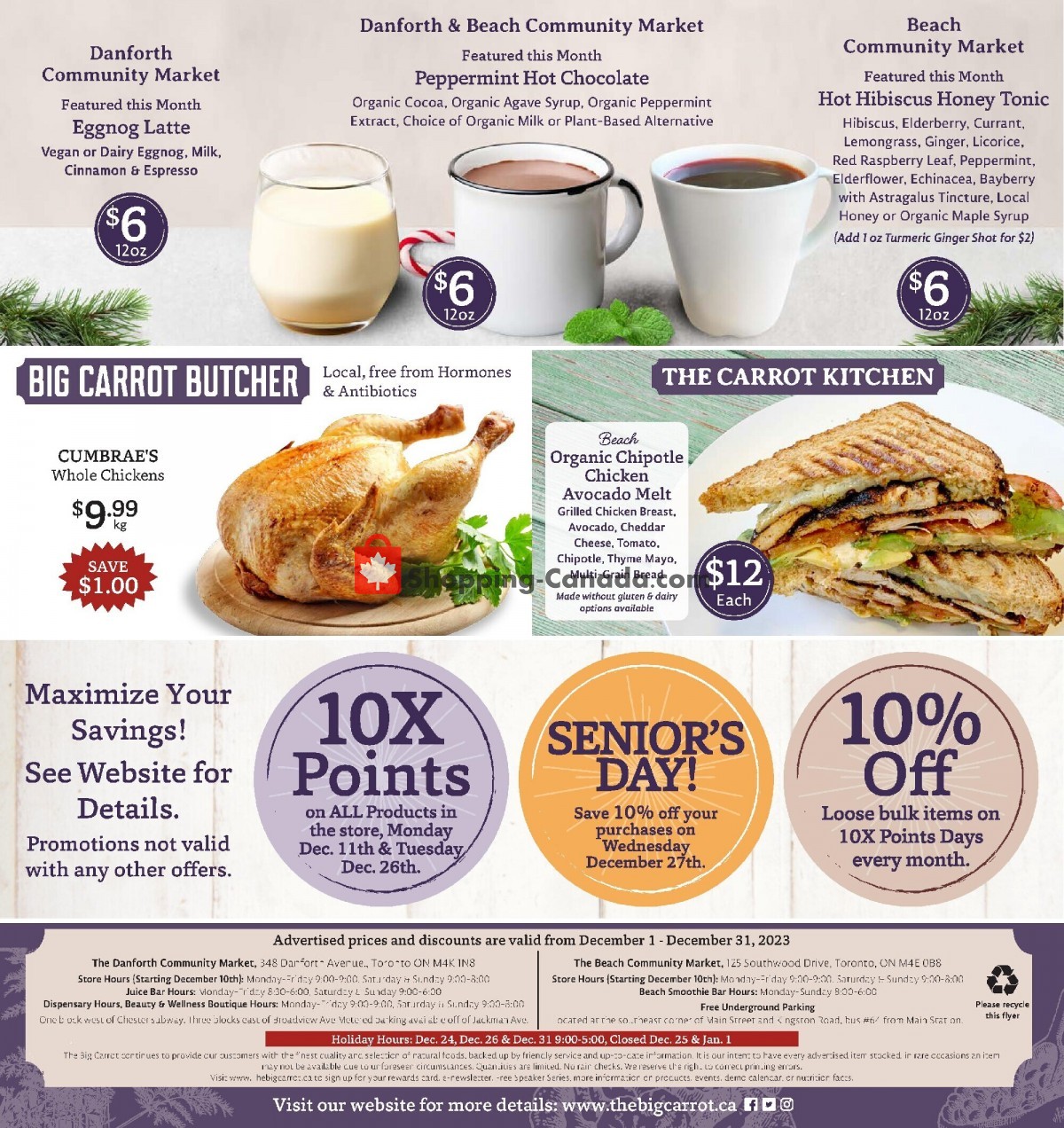 The Big Carrot flyer from Friday December 1, 2023 to Sunday December 31, 2023 - page 8