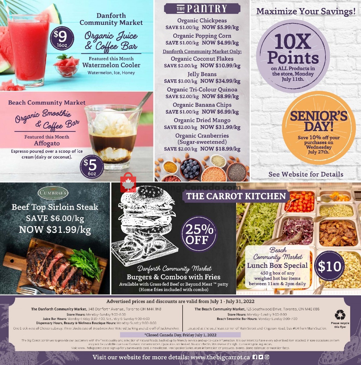 The Big Carrot flyer from Friday July 1, 2022 to Sunday July 31, 2022 - page 8